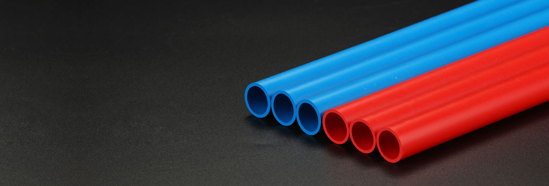 红蓝分色PVC-U电工套管